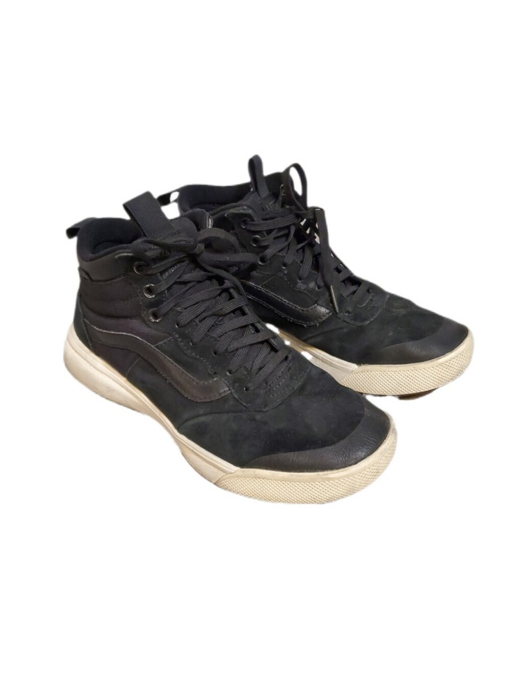 Vans Ultrarange High MTE Black‎ Ultracush Lace Up Sneakers Women's 7.5